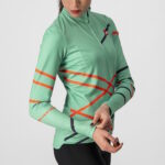 Diagonal Jersey JADE GREEN BRILLIANT PINK-DARK 1