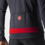 PURO 3 JERSEY FZ dark grey – red