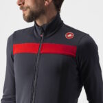 PURO 3 JERSEY FZ dark grey – red