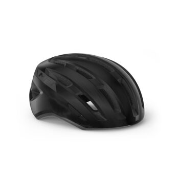 MET MILES CE BLACK GLOSSY