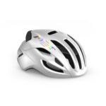 MET RIVALE MIPS CE WHITE HOLOGRAPHIC GLOSSY